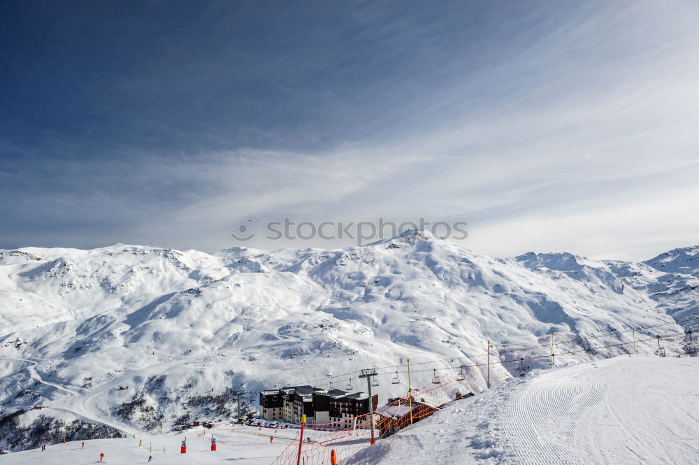 Similar – wonderfull winter day on the Zugspitze