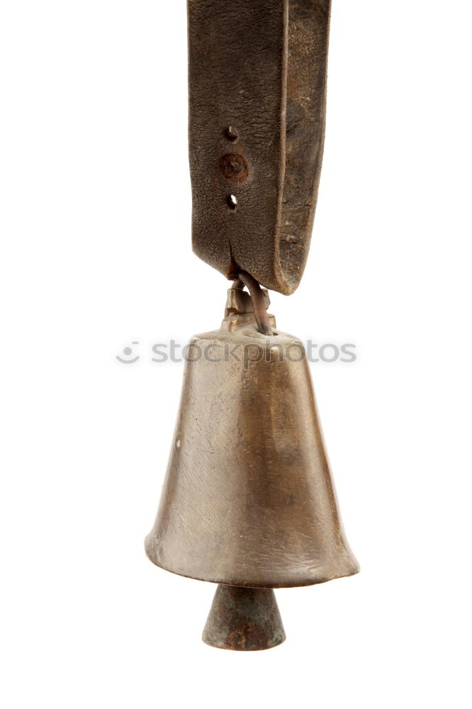 Similar – Image, Stock Photo female hand holding a bronze bell for alternative medicine