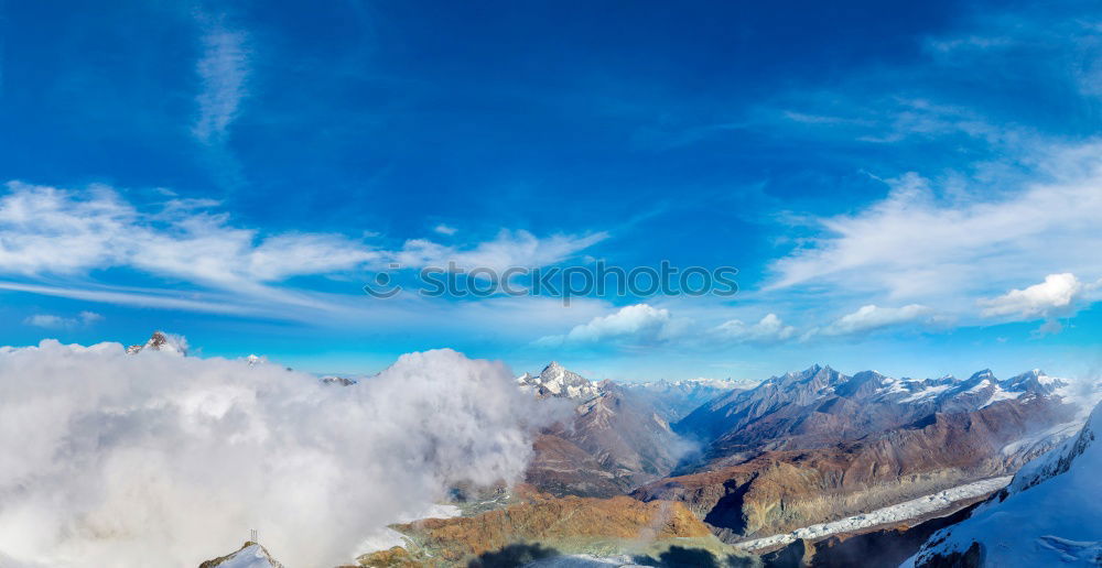 Similar – Image, Stock Photo sea of clouds Cloud cover