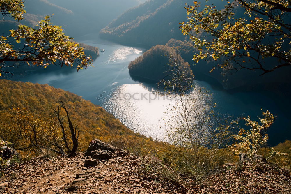 Similar – Foto Bild Wassermangel grasgrün See