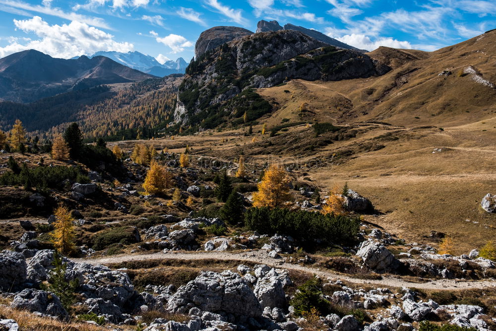 Similar – Hiking in Villnöss 5