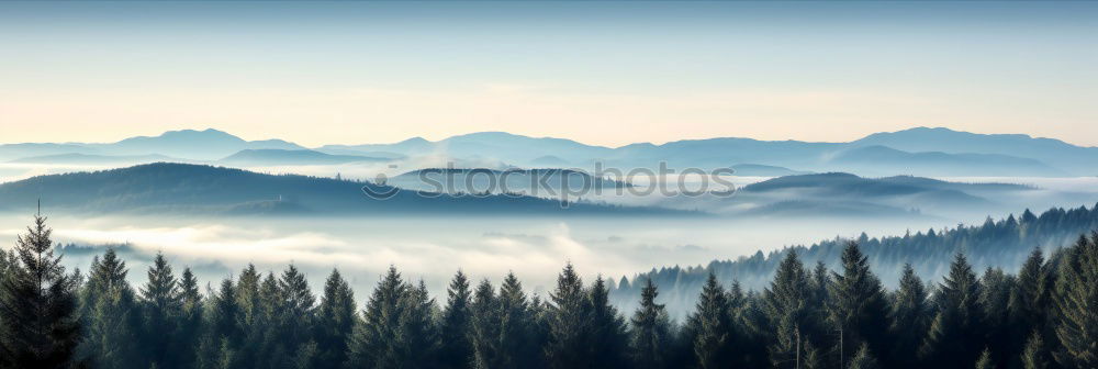 Similar – Image, Stock Photo View from the Unterberg to the Ötscher