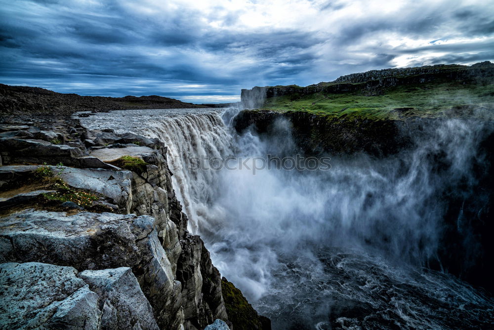 Similar – Image, Stock Photo dettifoss Nature Landscape