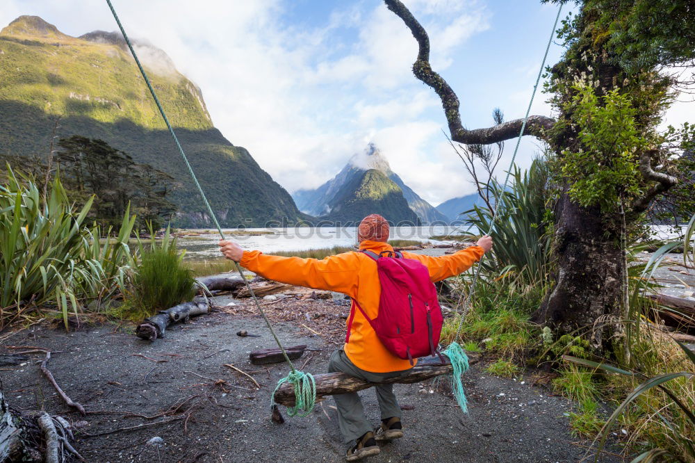 Similar – Image, Stock Photo Lofoten Dreams Calm