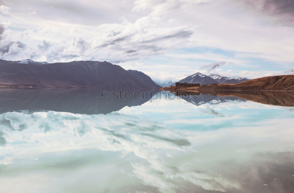 Image, Stock Photo Woman on a bridge enjoying the view