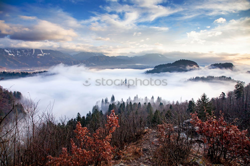 Similar – Hiking trail to Rocca Calascio Castle in Abruzzo