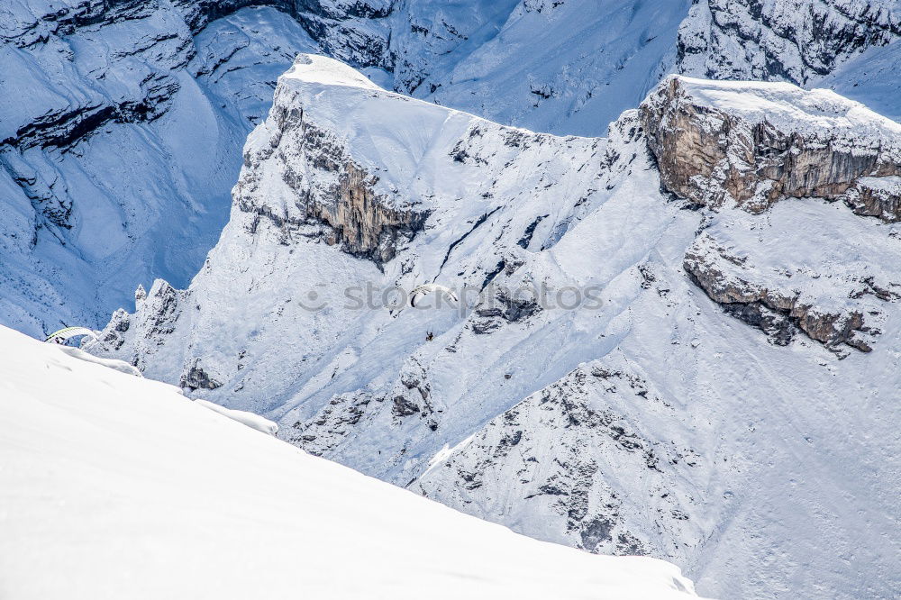 Similar – Two climbers next to the Cinque Torri, Dolomiti, Italy.