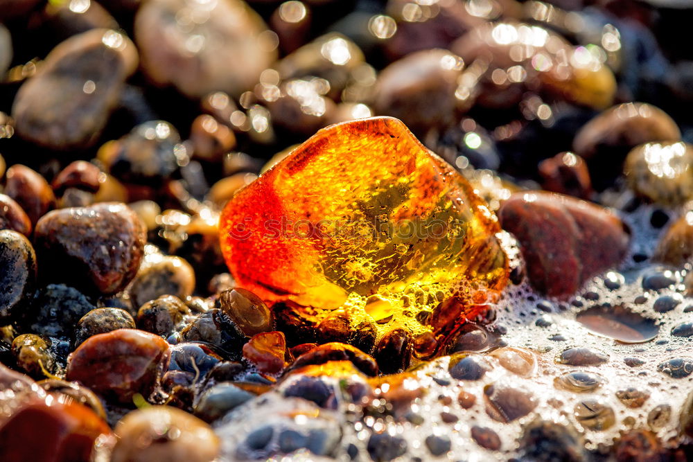 Similar – lighted stone beach Water