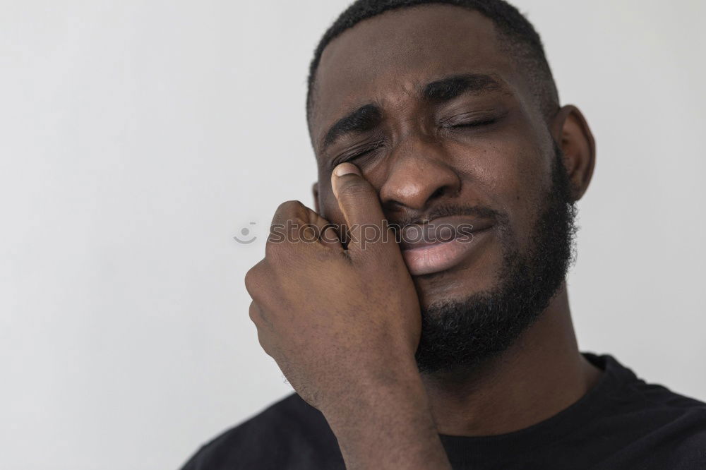 Similar – Image, Stock Photo Kekeli Masculine Man