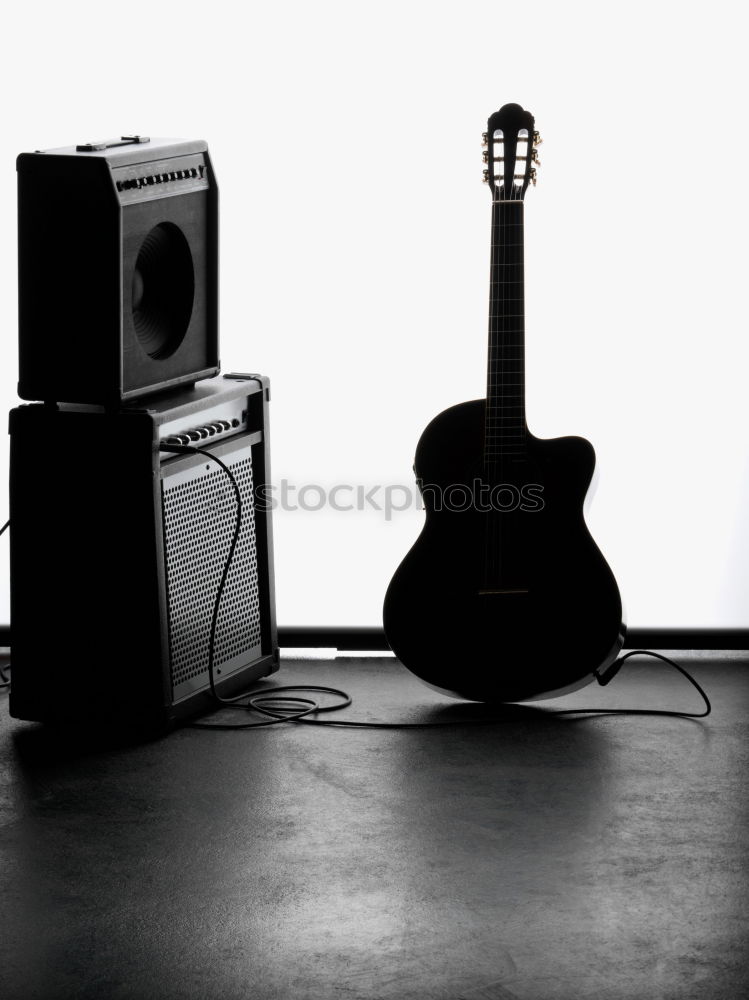 Similar – Image, Stock Photo music garage Guitar Music