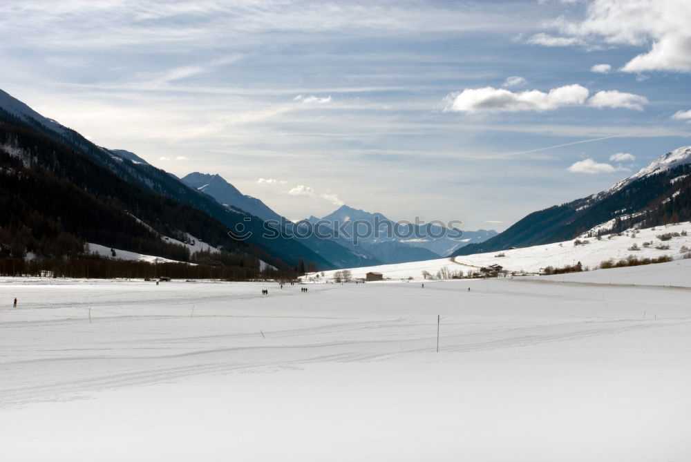 Similar – Image, Stock Photo Red car driving in mountains