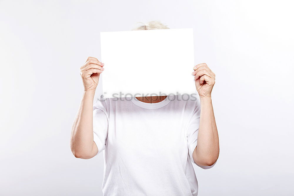 Similar – Image, Stock Photo Young woman taking a self portrait with her mobile phone