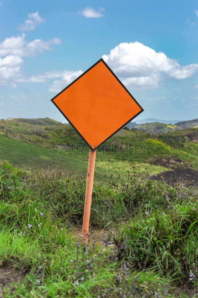 Image, Stock Photo yellow gate