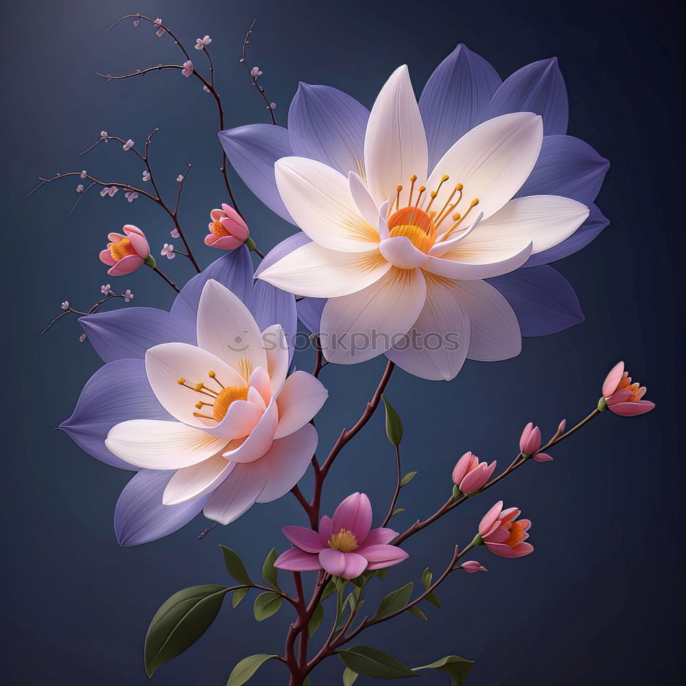 Similar – Image, Stock Photo romantic cherry blossom in April