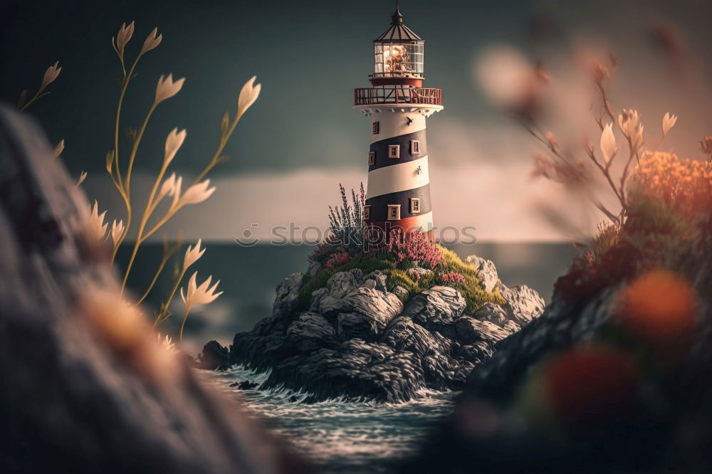 Similar – Image, Stock Photo Lighthouse in List on Sylt