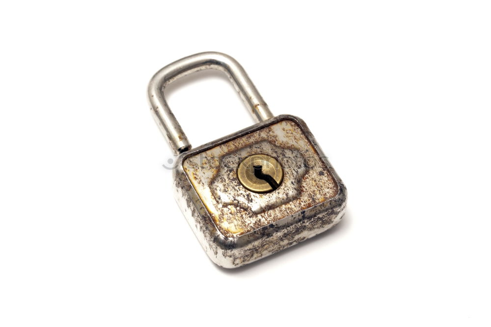 Similar – Cell phone security breach. Open padlock on display.