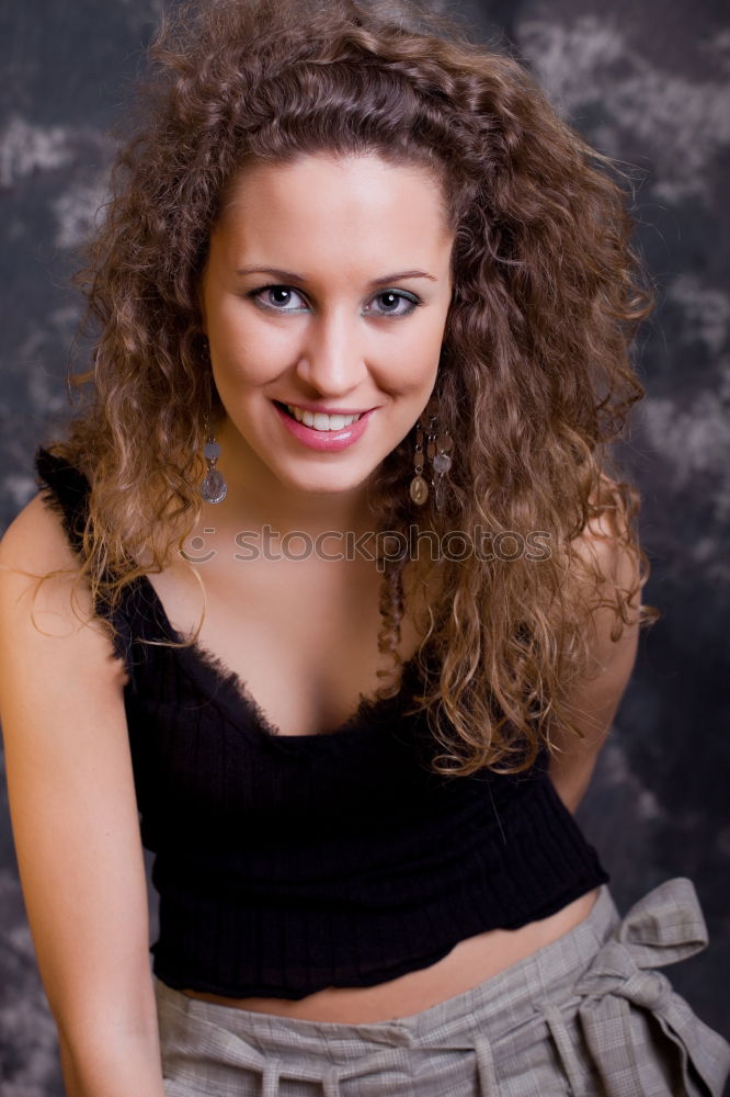 Image, Stock Photo beautiful young woman from spain