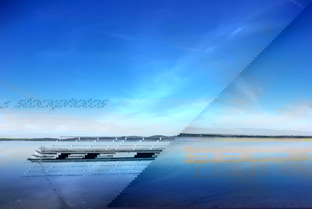 Image, Stock Photo Excursion ship on the Prerow stream in Prerow