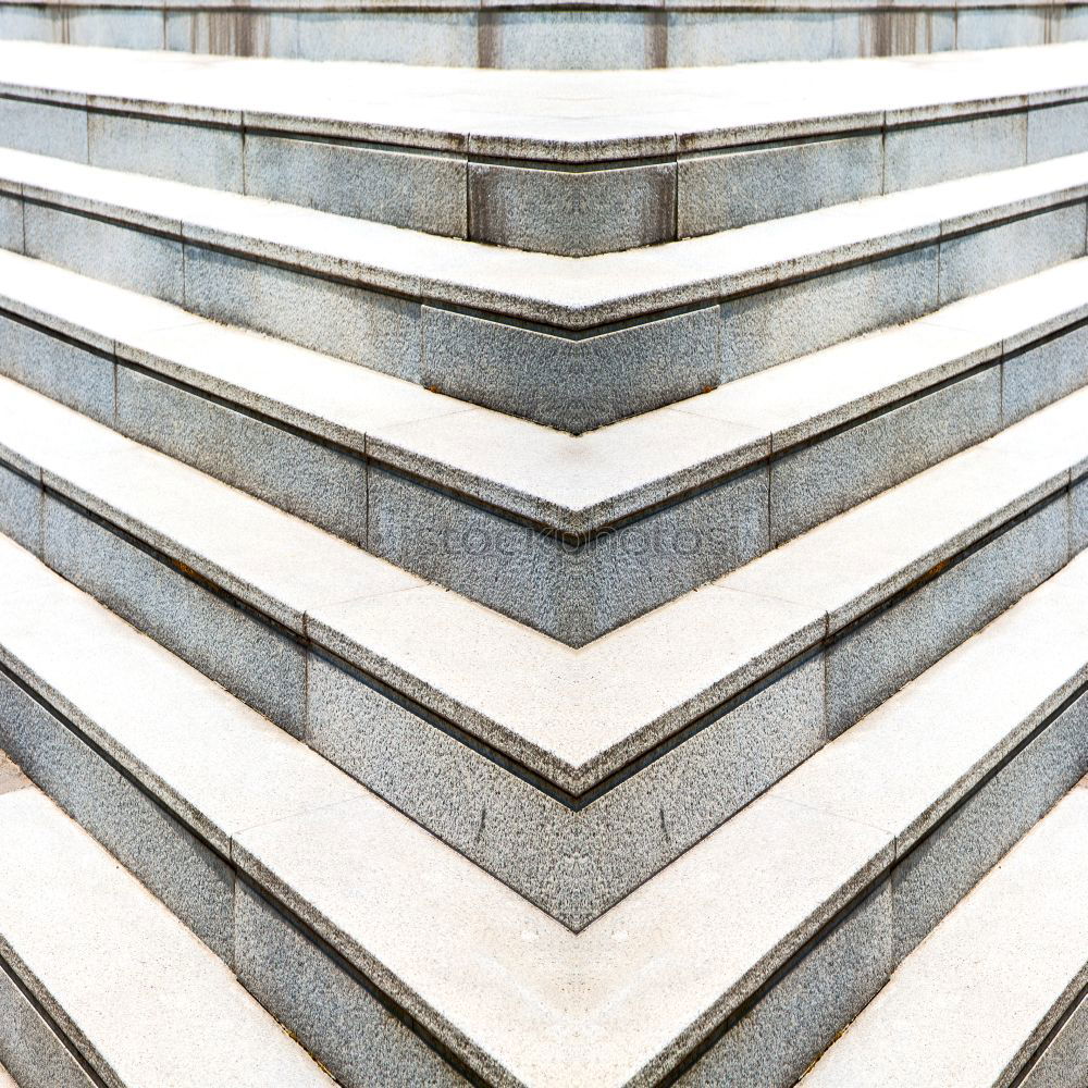 Similar – Image, Stock Photo Modern exposed concrete structure, wall with arches and walkers