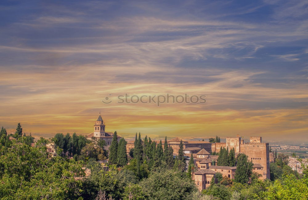 Similar – Image, Stock Photo Light-flooded plateau in northern Spain 2