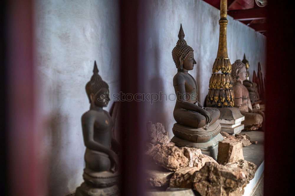 Similar – Image, Stock Photo Wat Pha Lat Monastery