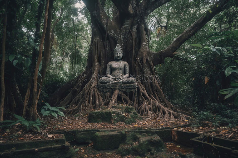 Similar – Image, Stock Photo Wat Pha Lat Temple Chiang Mai