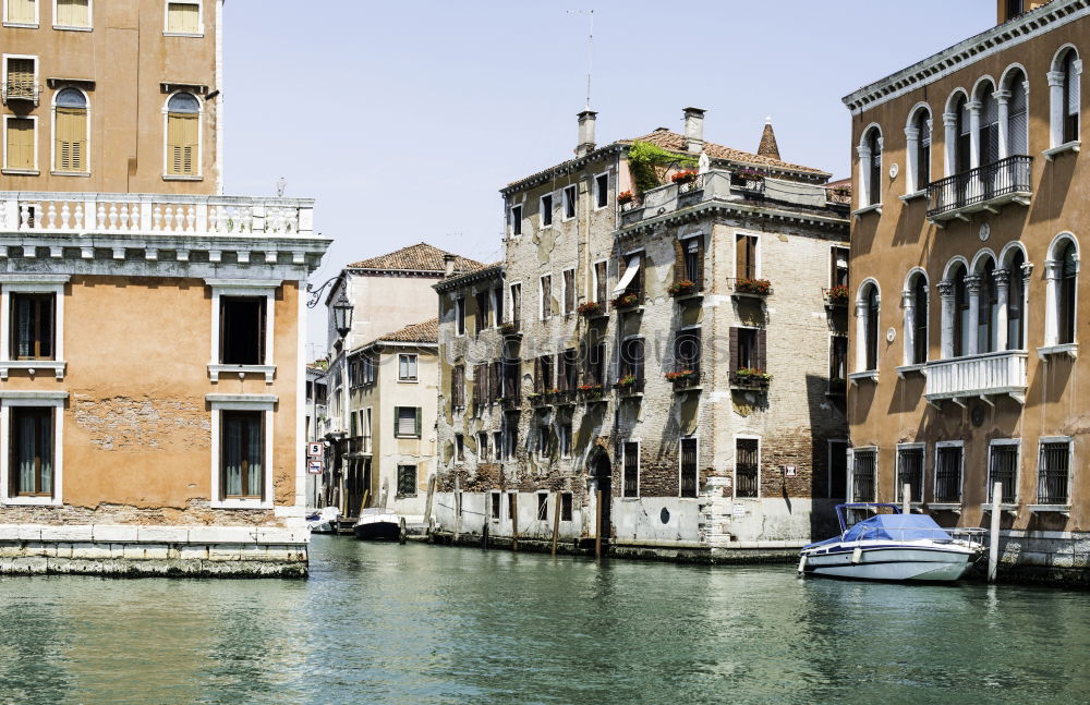 Similar – Image, Stock Photo Venice_Gondola Small Town