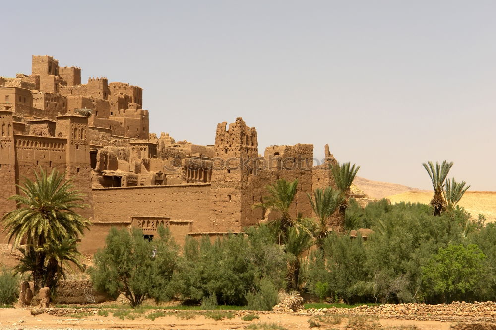 Similar – Image, Stock Photo Kasbah in Ouarzazate