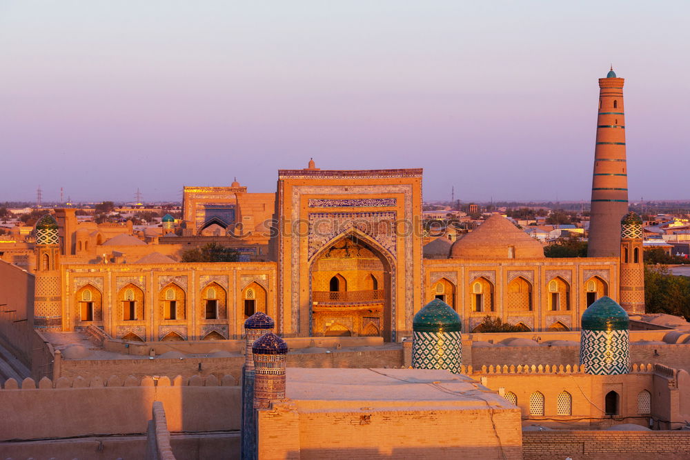 Similar – Image, Stock Photo Skyline of Khiva, Uzbekistan