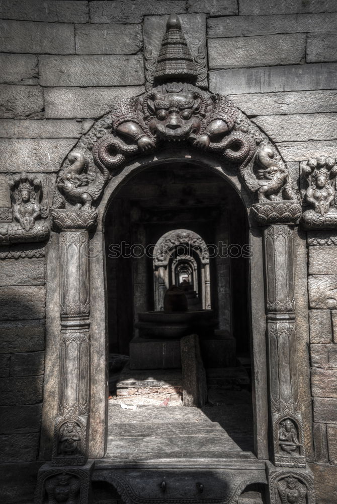 Similar – Image, Stock Photo Bich Dong Pagoda in Ninh Binh, Vietnam. Trung Pagoda (middle pagoda)