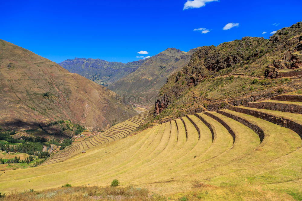 Similar – Image, Stock Photo Inca shrine gardens