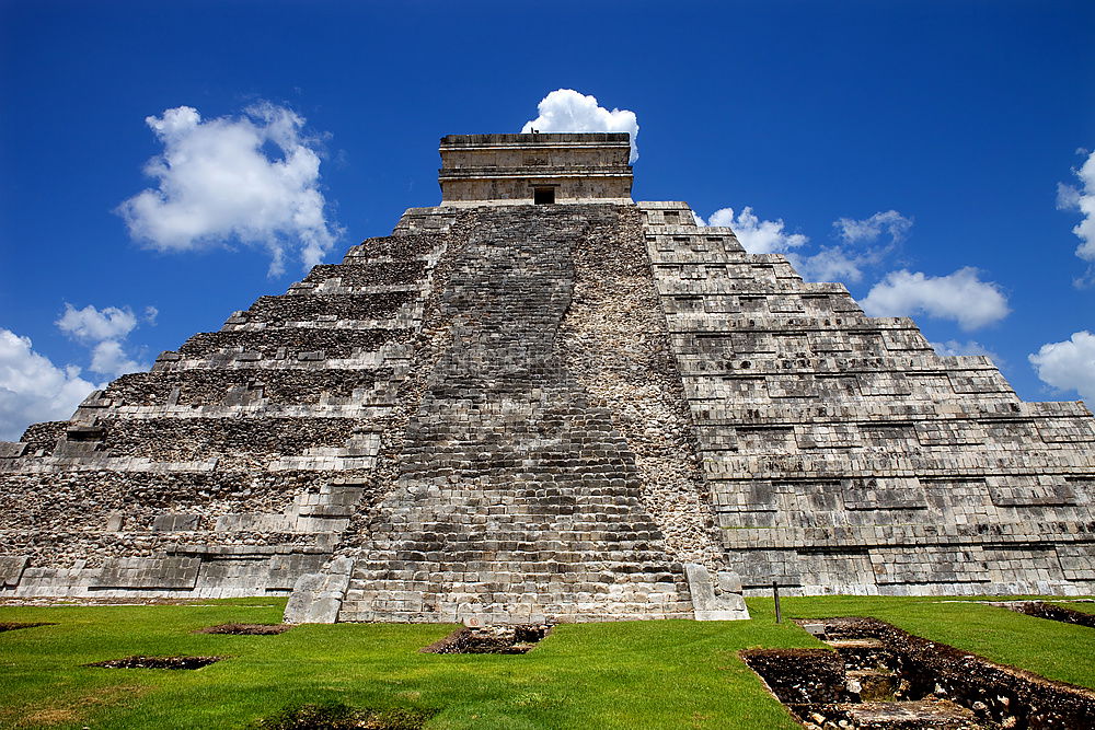 Similar – Pyramid of Kukulcán Maya