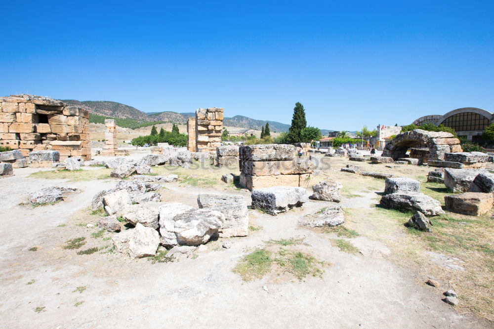 Similar – Image, Stock Photo the column and the roman temple