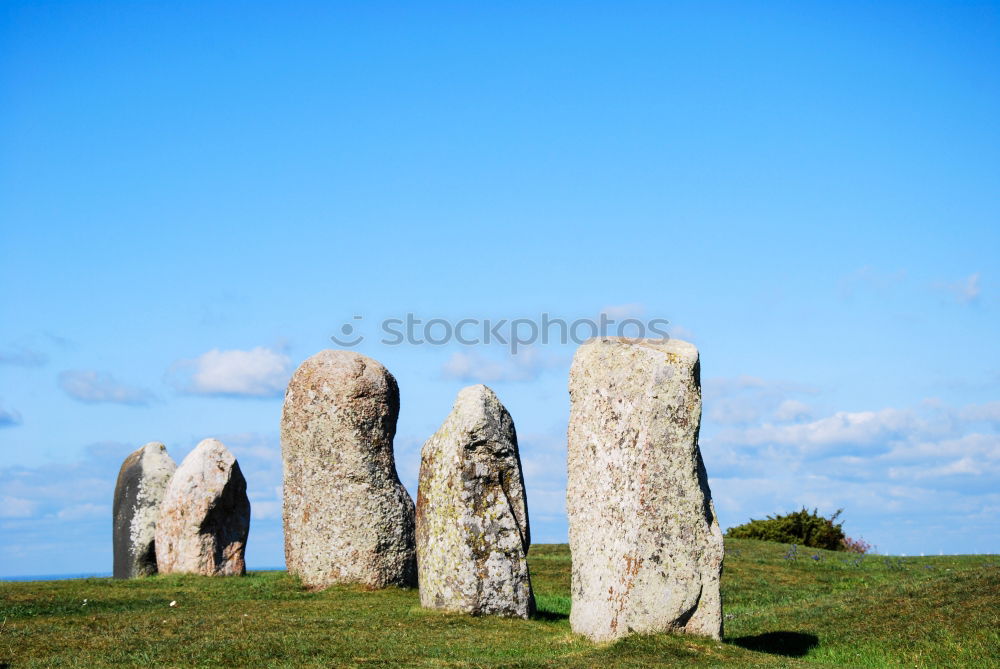 Similar – Image, Stock Photo Drombeg Celtic stone circle on the coast of Ireland