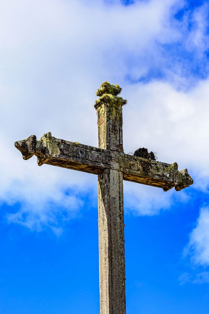 Image, Stock Photo Skywards Monument Deities