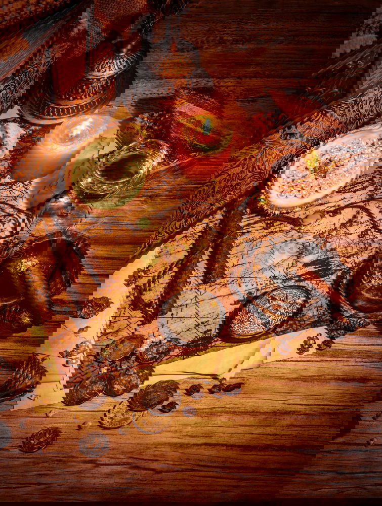 Similar – Image, Stock Photo Tibetan religious objects for meditation