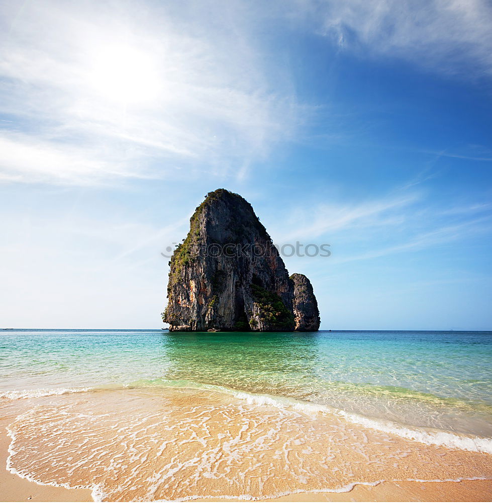 Similar – Image, Stock Photo boats in green ocean water