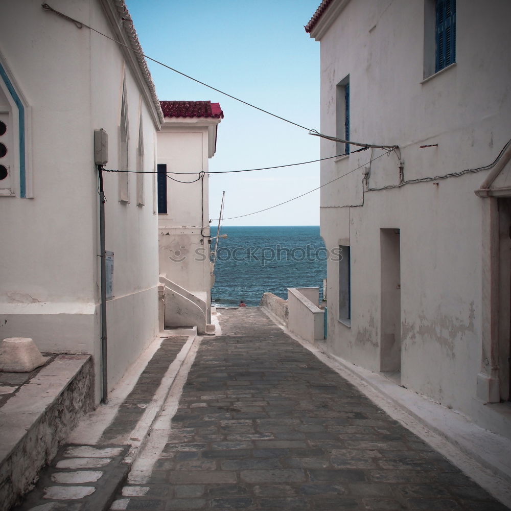 Similar – Image, Stock Photo Little alley in Rovinj