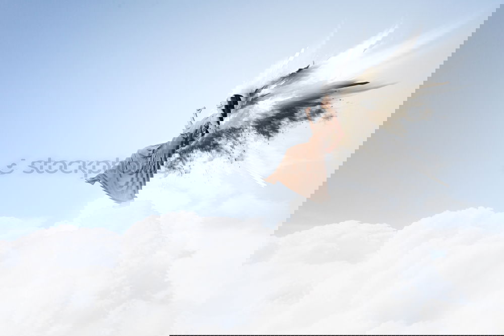 Similar – Foto Bild dem himmel näher.. Wolken