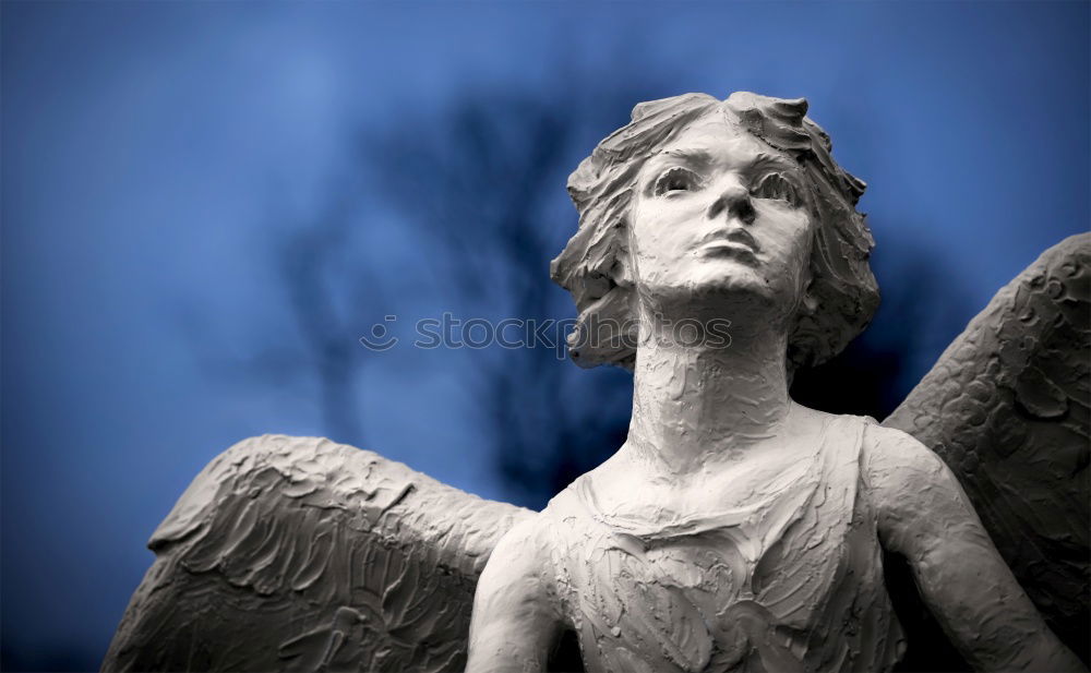 Similar – angel ll Angelrute Statue