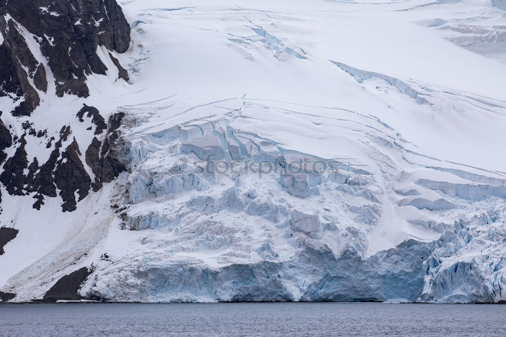 Similar – Sailing boat at the glacier