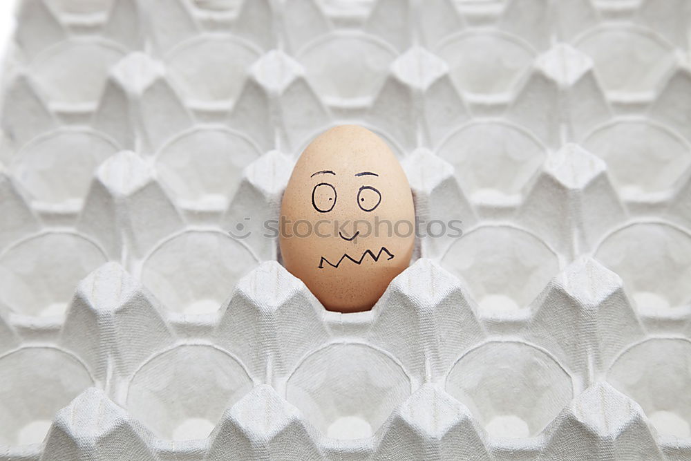 Similar – Image, Stock Photo I laugh myself eggish ..