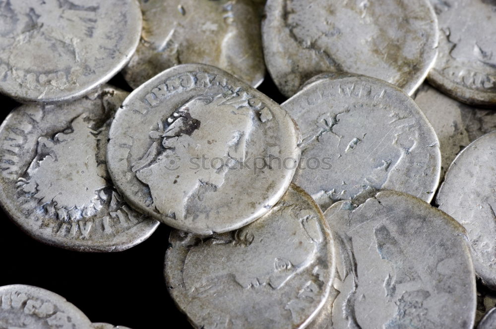 Similar – Image, Stock Photo Find of a Roman denarius