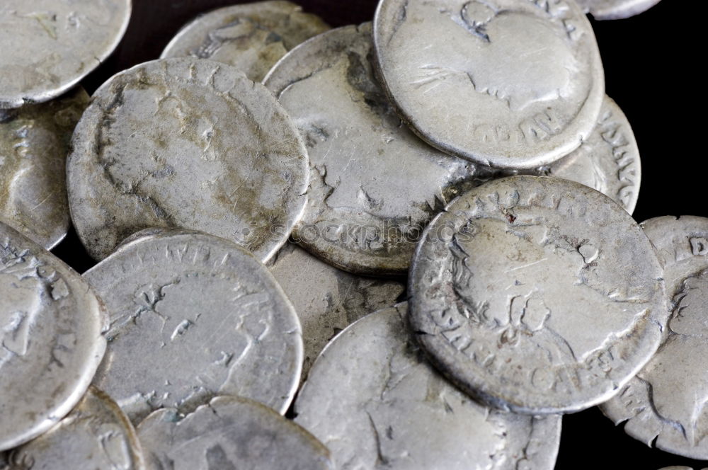 Similar – Image, Stock Photo Find of a Roman denarius