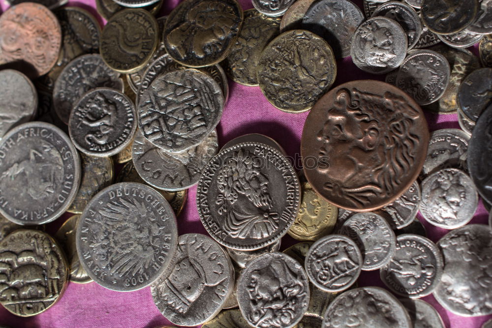 Image, Stock Photo Find of a Roman denarius