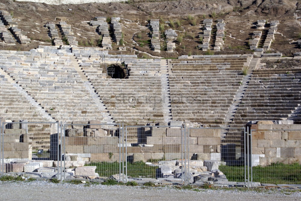 Similar – Theatre in Aspendos/Cutout