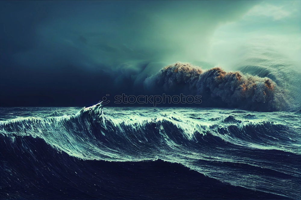 Similar – Image, Stock Photo Small mountain river River