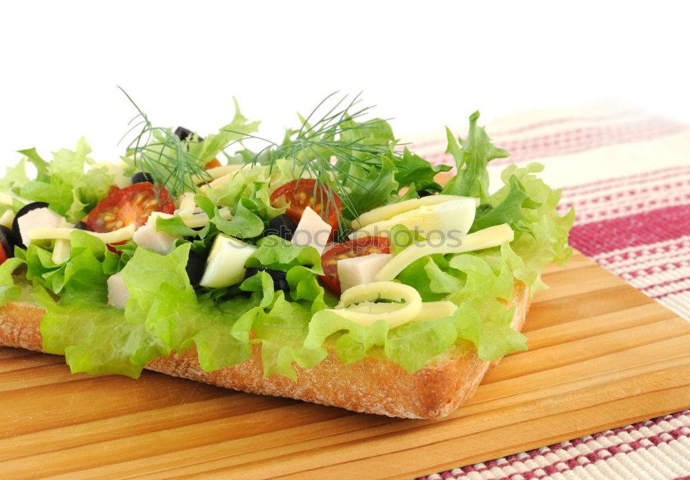 Similar – Image, Stock Photo MAKING OF Lettuce Salad