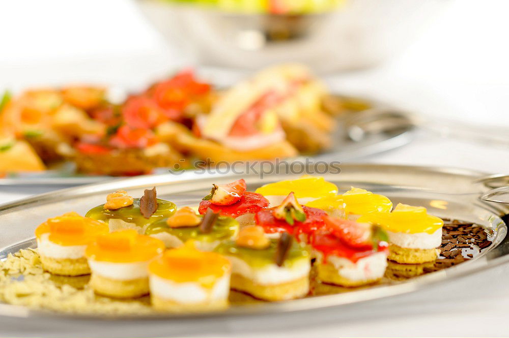 Similar – Different snacks served on bread