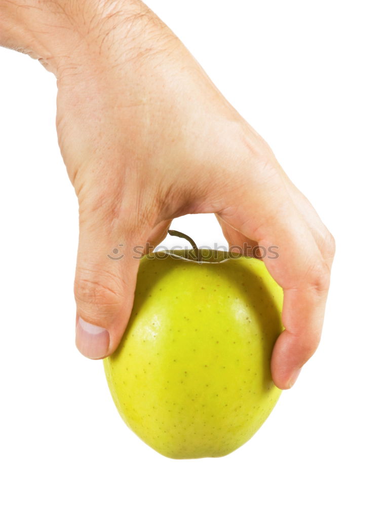 Similar – Image, Stock Photo Man juggling with a green apple